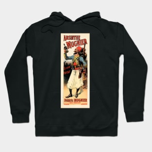 ABSINTHE MUGNIER 1895 by Lucien Lefevre in Maitres De L' Affiche Collection Hoodie